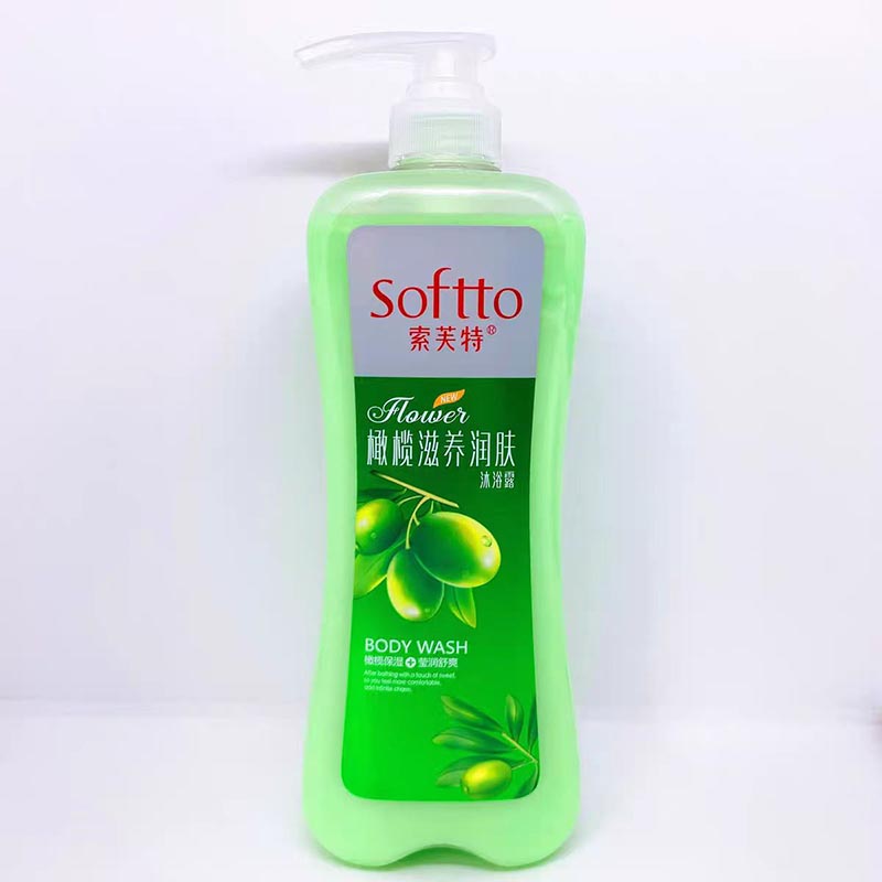 索芙特橄榄清新香氛沐浴露