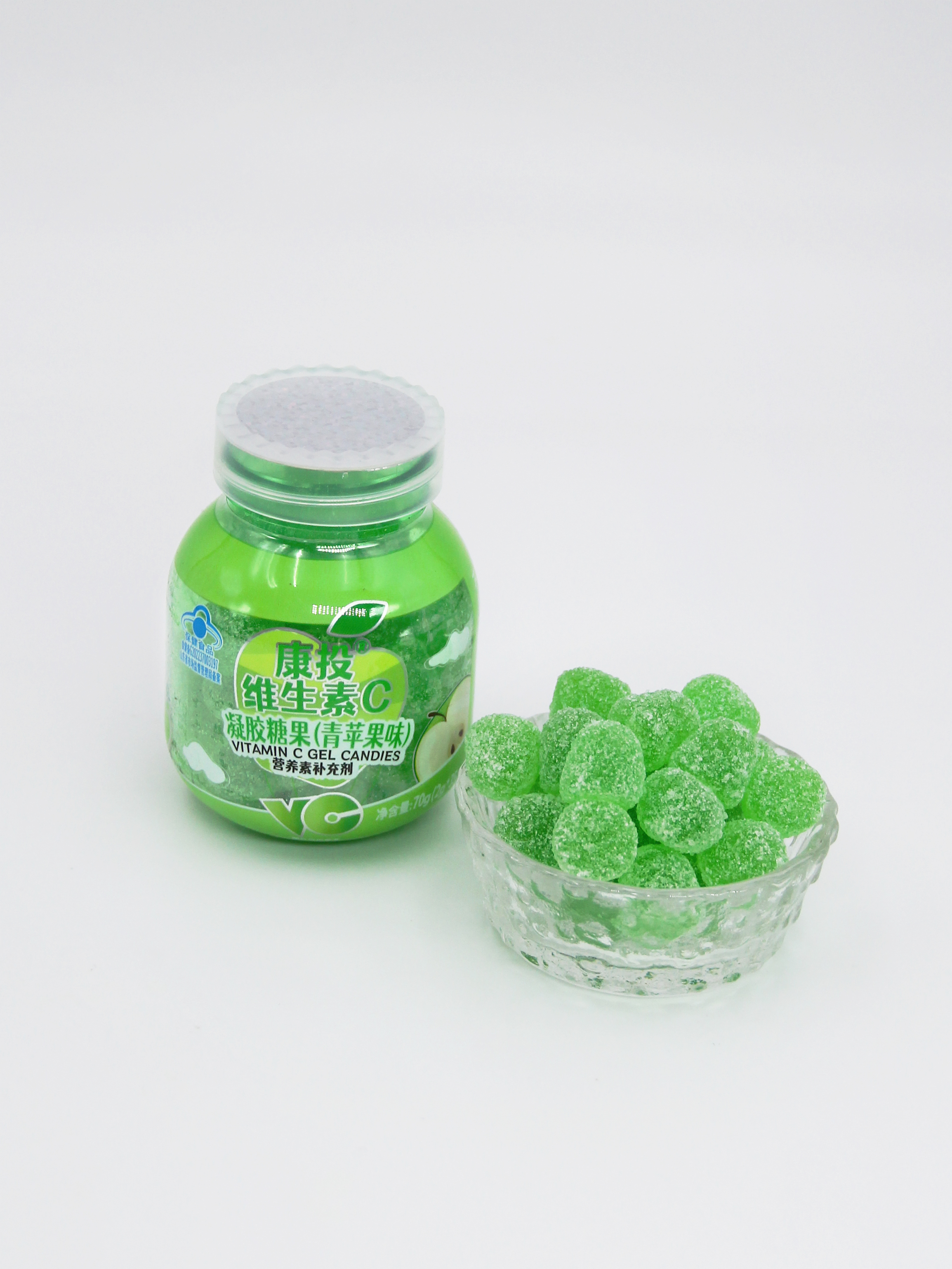 维生素C凝胶糖果（青苹果味）康投